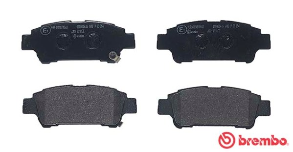 A.B.S. P 83 056 BREMBO Bremsbelagsatz, Scheibenbremse